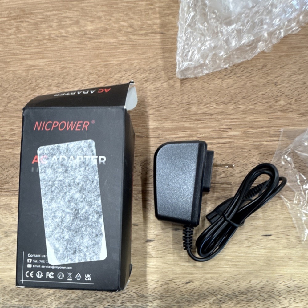NICPOWER 4.3V AC/DC Adapter Black 2-Pin WY-0600430070U NP00197-F